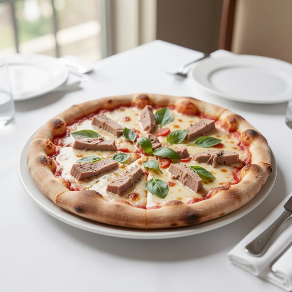Tuna Fish Pizza