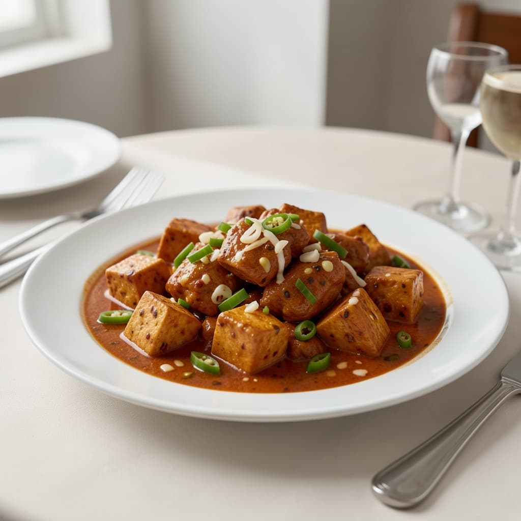 Chilli Paneer (Gravy)