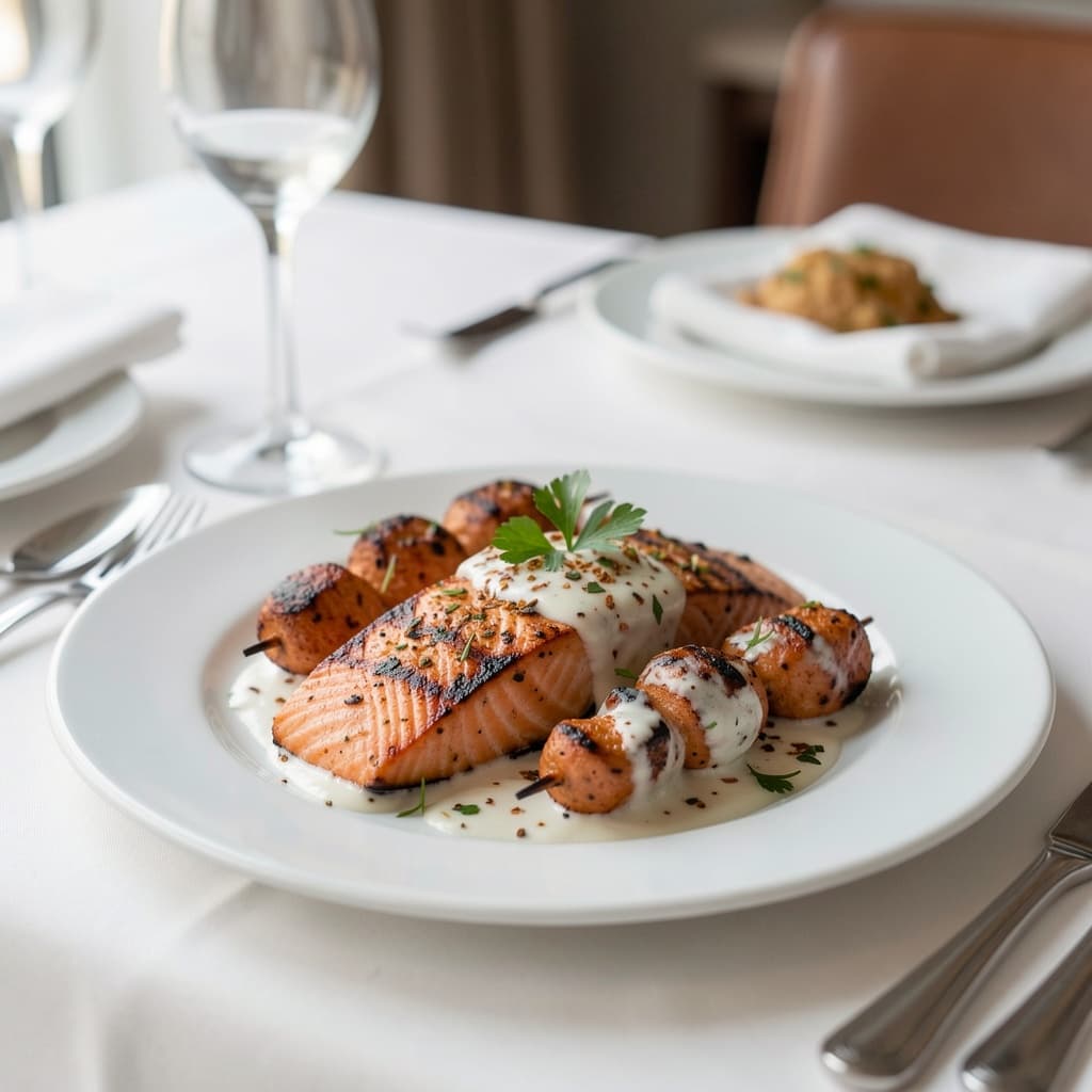 Salmon Tikka