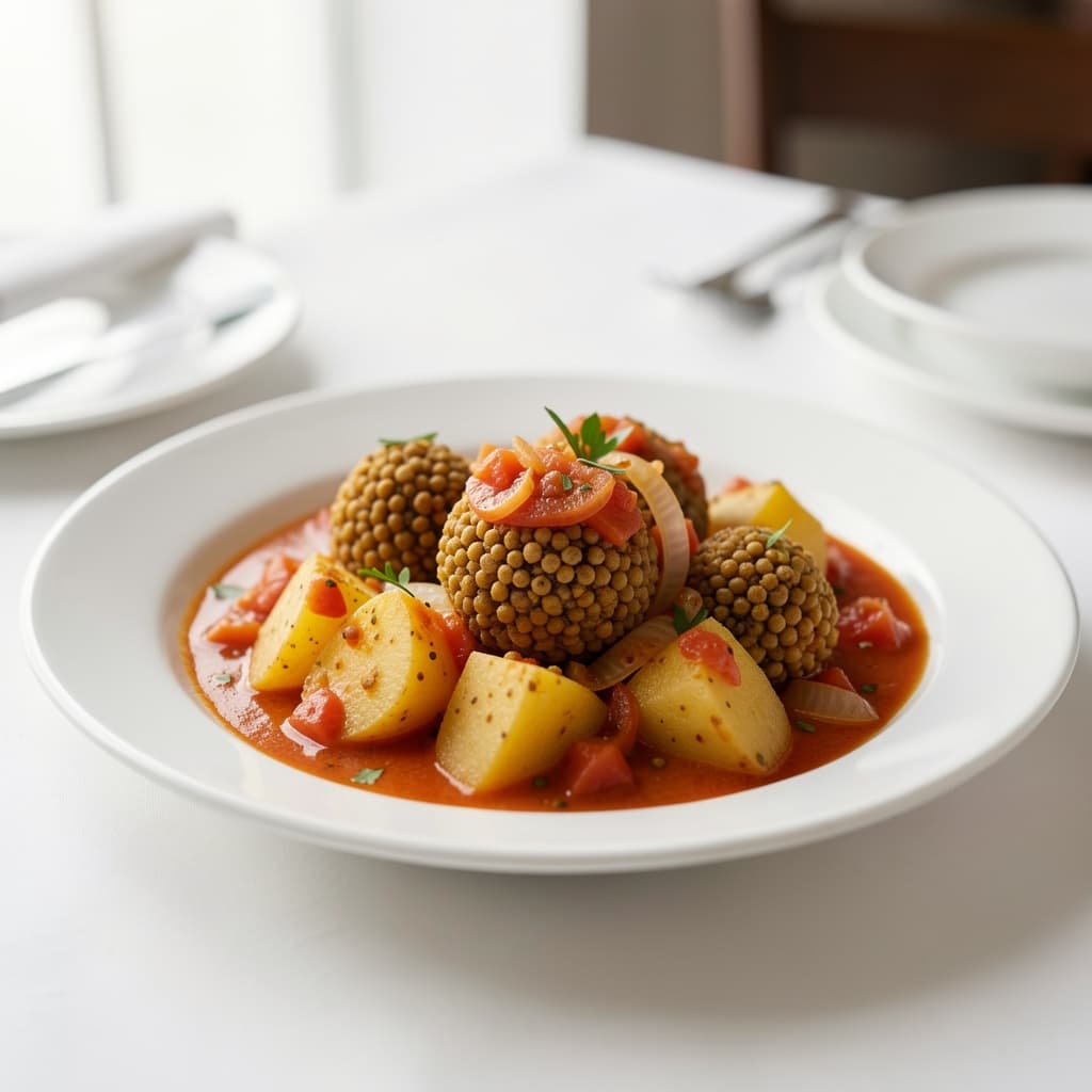 Amritsari Wadi Aloo