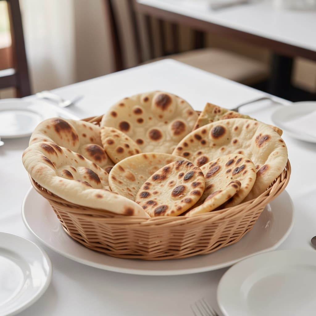 Dhaba Bread Basket Mixed Bread Selection
