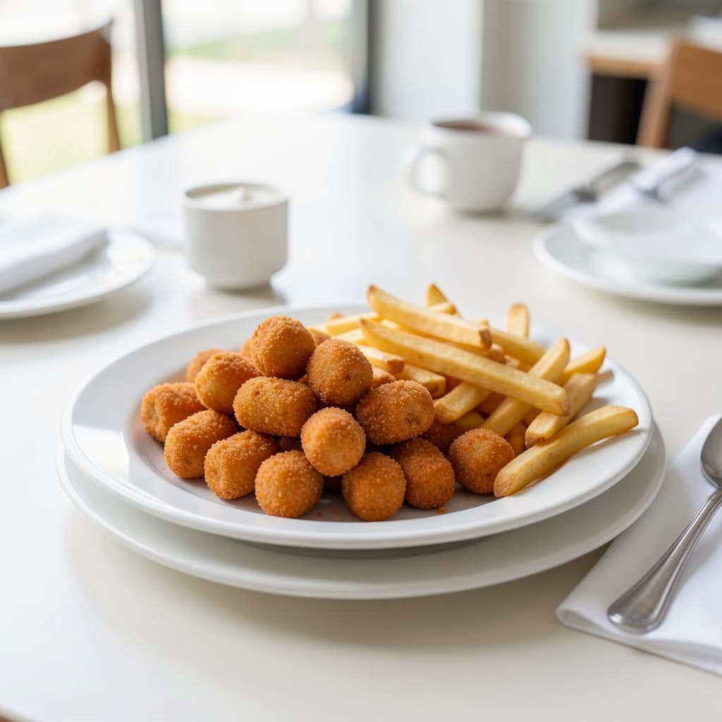 Chicken Nuggets with Fries