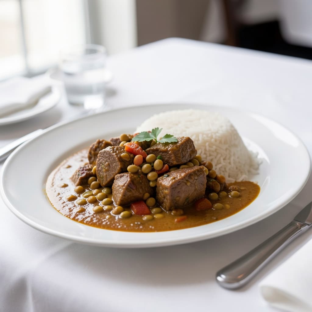 Lamb Dhansak