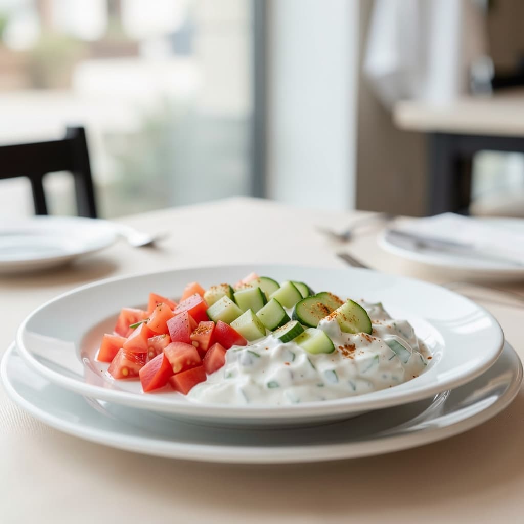 Tamatar, Kheera, Aur Pyaaz Ka Raita