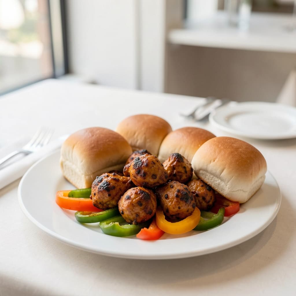 Chicken Khurchan Pav