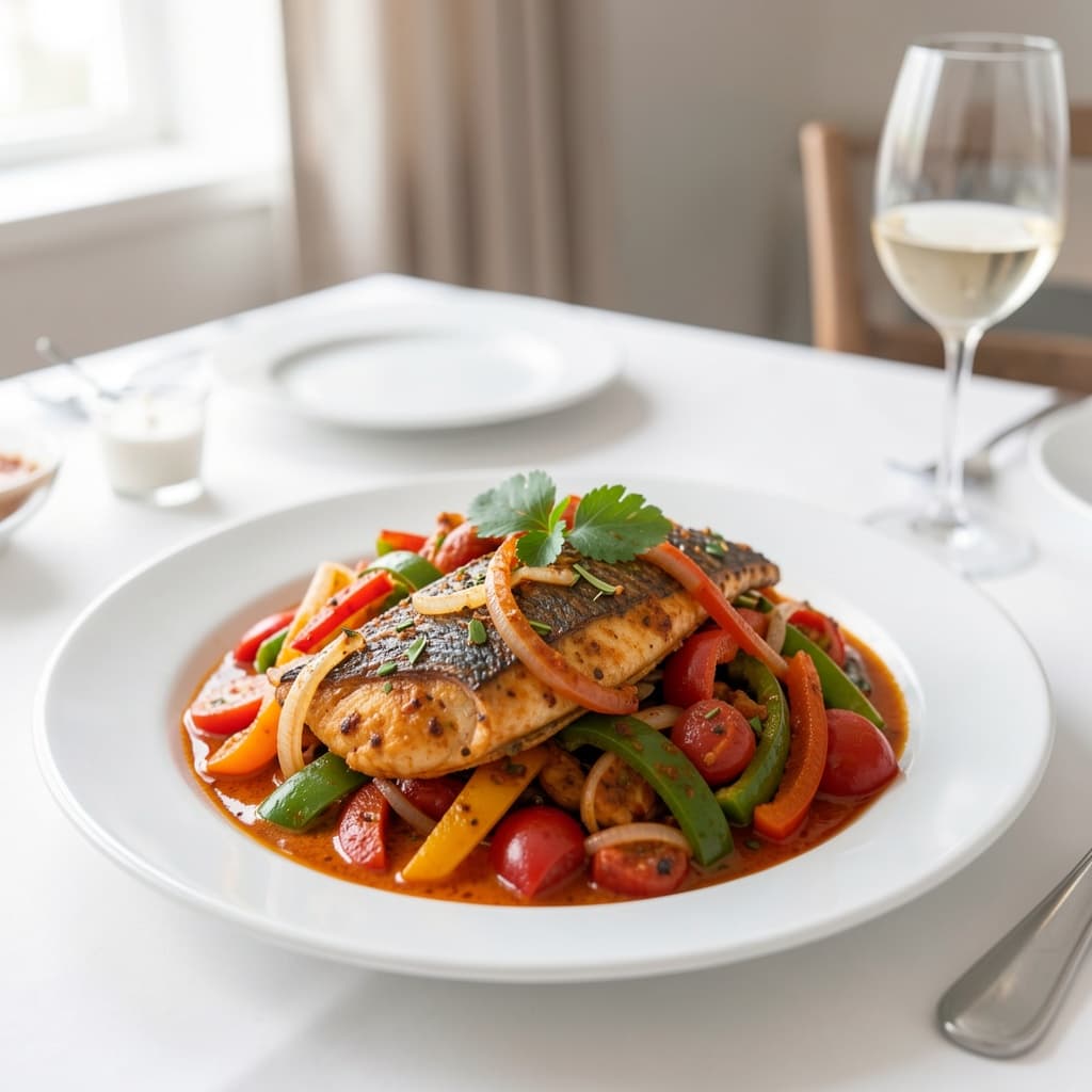 Fish Jalfrezi