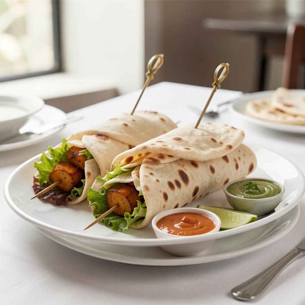 Paneer Tikka Roll